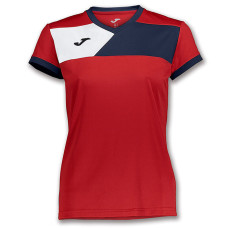 Футболка JOMA червоно-т.синя жіноча CREW II 900385.603 Футболка JOMA червоно-т.синя жіноча CREW II 900385.603