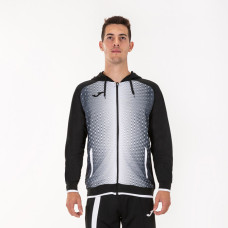Олімпійка Joma SUPERNOVA чорно-біла з капюшоном 101285.102