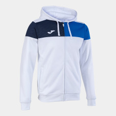 Олімпійка Joma CREW V  з капюшоном біло-синя103087.207