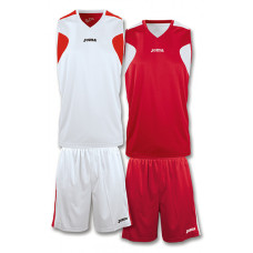 Баскетбольна форма біло-червона Joma 1184.003