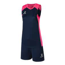 Комплект Kelme жіночої волейбольної форми т.синьо-рожевий 3802254.1010 Комплект Kelme жіночої волейбольної форми т.синьо-рожевий 3802254.1010
