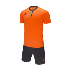 Комплект футбольньої форми KELME VALENCIA оранжево-сірий к/р 3891047.9999