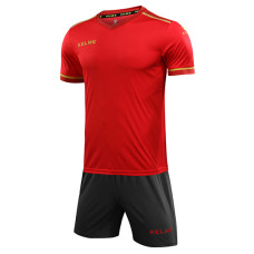 Комплект футбольної форми червоно-т.сірий KELME SEGOVIA 8351ZB1158.9667