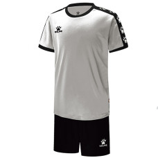 Комплект дитячої футбольної форми KELME COLLEGUE біло-чорний 3883033.9103 Комплект дитячої футбольної форми KELME COLLEGUE біло-чорний 3883033.9103