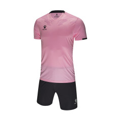 Комплект футбольної форми KELME FLASH рожево-сірий 3891049.9681