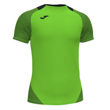 Футболка салатово-чорна JOMA ESSENTIAL II 101508.021 Футболка салатово-чорна JOMA ESSENTIAL II 101508.021